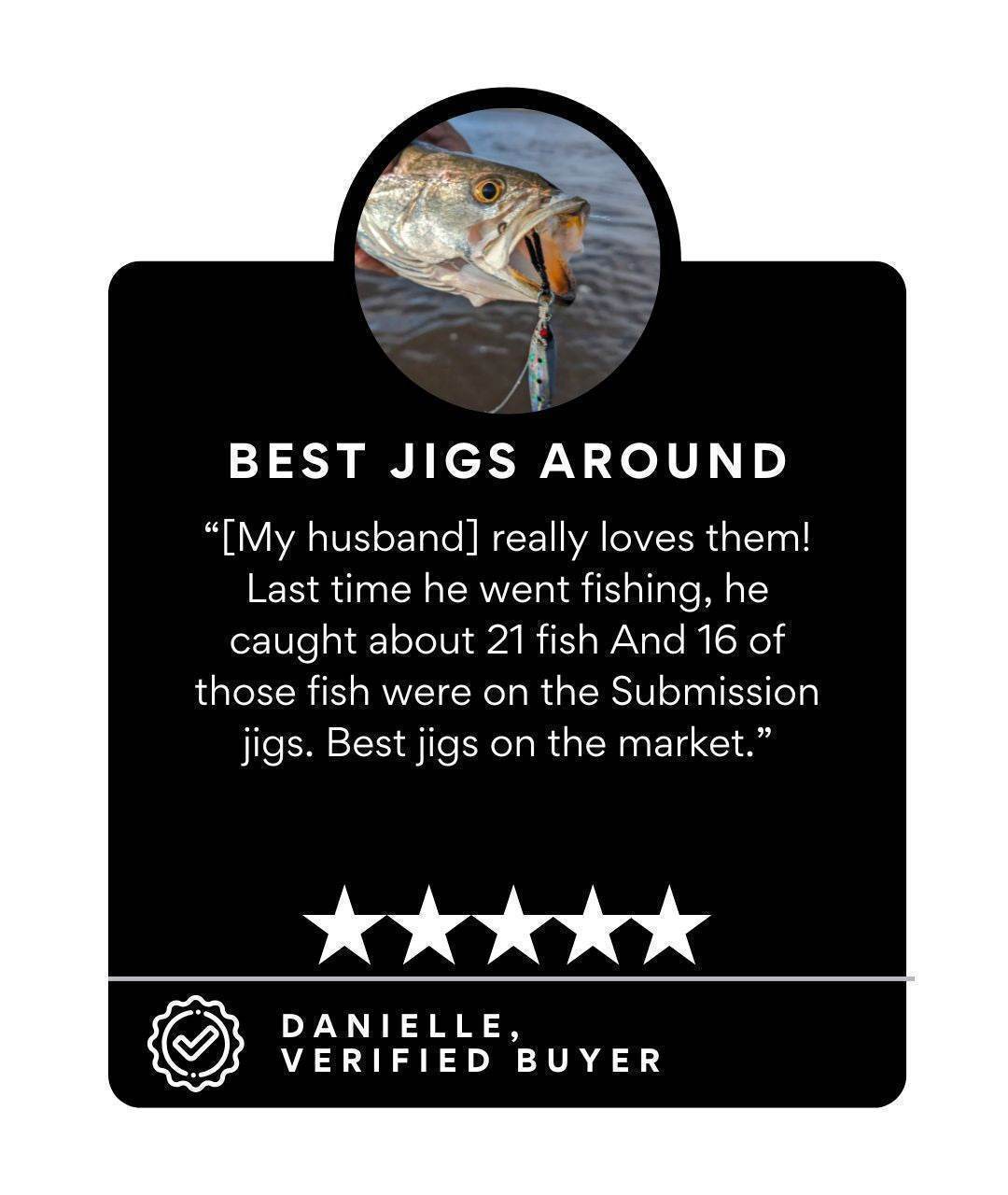 Submission Jigs - Micro Mercenary - Lightweight Division - Submission Fishing Co.