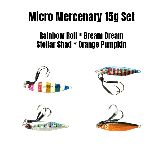Submission Jigs - Micro Mercenary - Lightweight Division - 4 Packs - Submission Fishing Co.