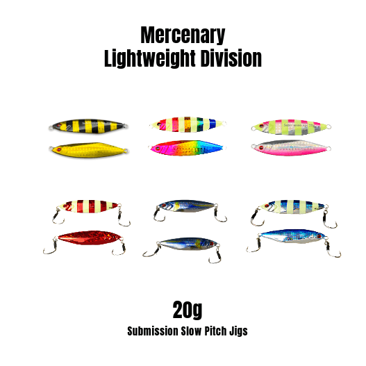 Submission Jigs - Mercenary - Lightweight Division - Submission Fishing Co.