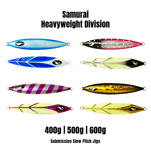Submission Jigs - Samurai - Heavyweight Division - Submission Fishing Co.