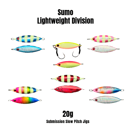 Submission Jigs - Sumo - Lightweight Division - Submission Fishing Co.