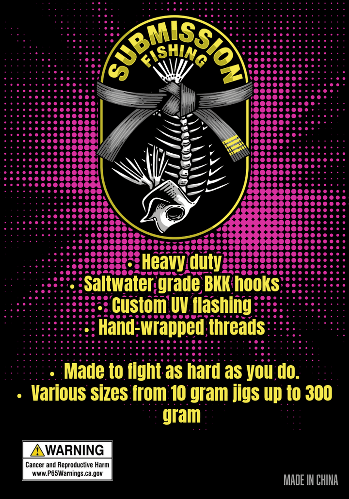 Submission Assist Hooks – Saltwater-Grade BKK Hooks for Slow Pitch Jigging - Submission Fishing Co.