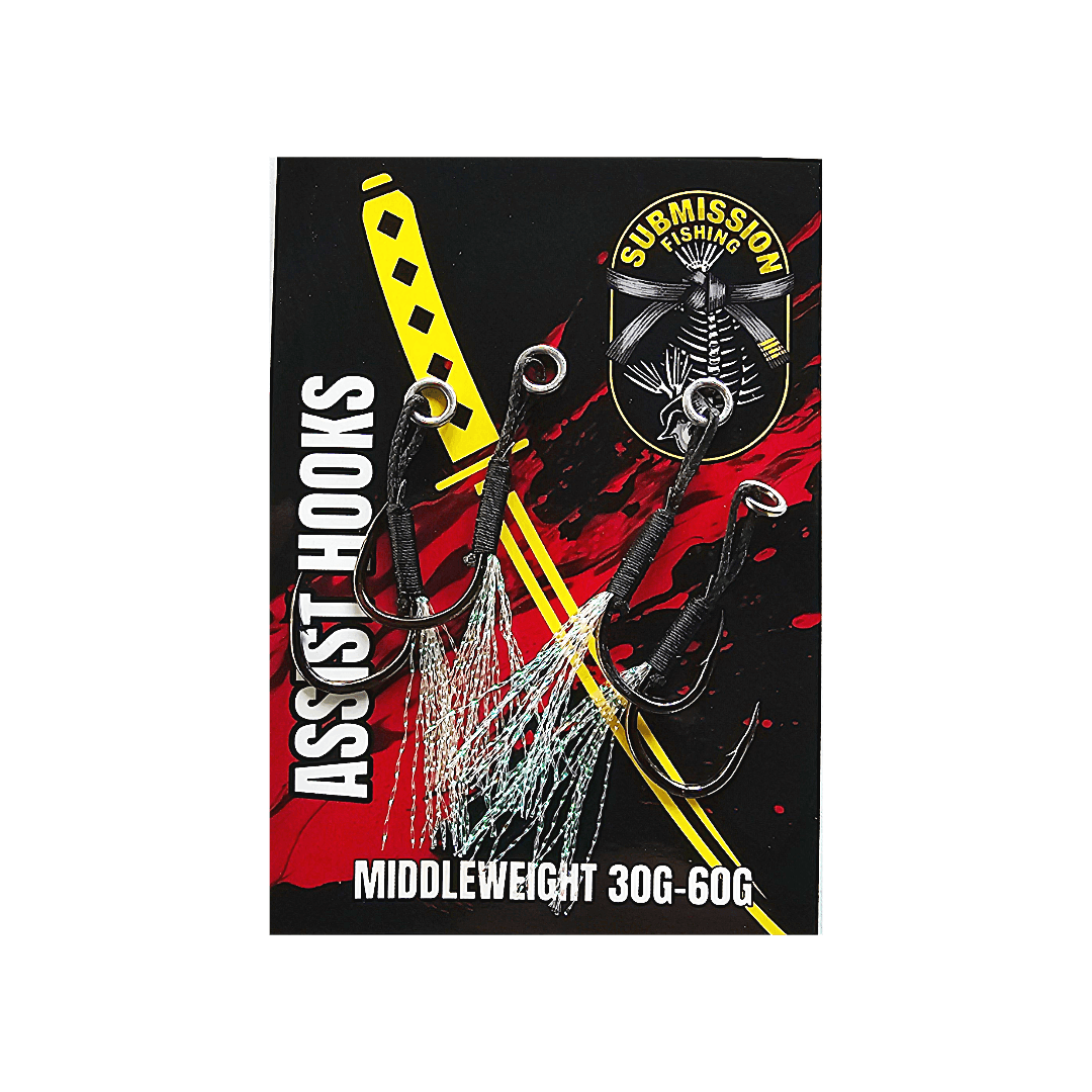 Submission Assist Hooks – Saltwater-Grade BKK Hooks for Slow Pitch Jigging - Submission Fishing Co.