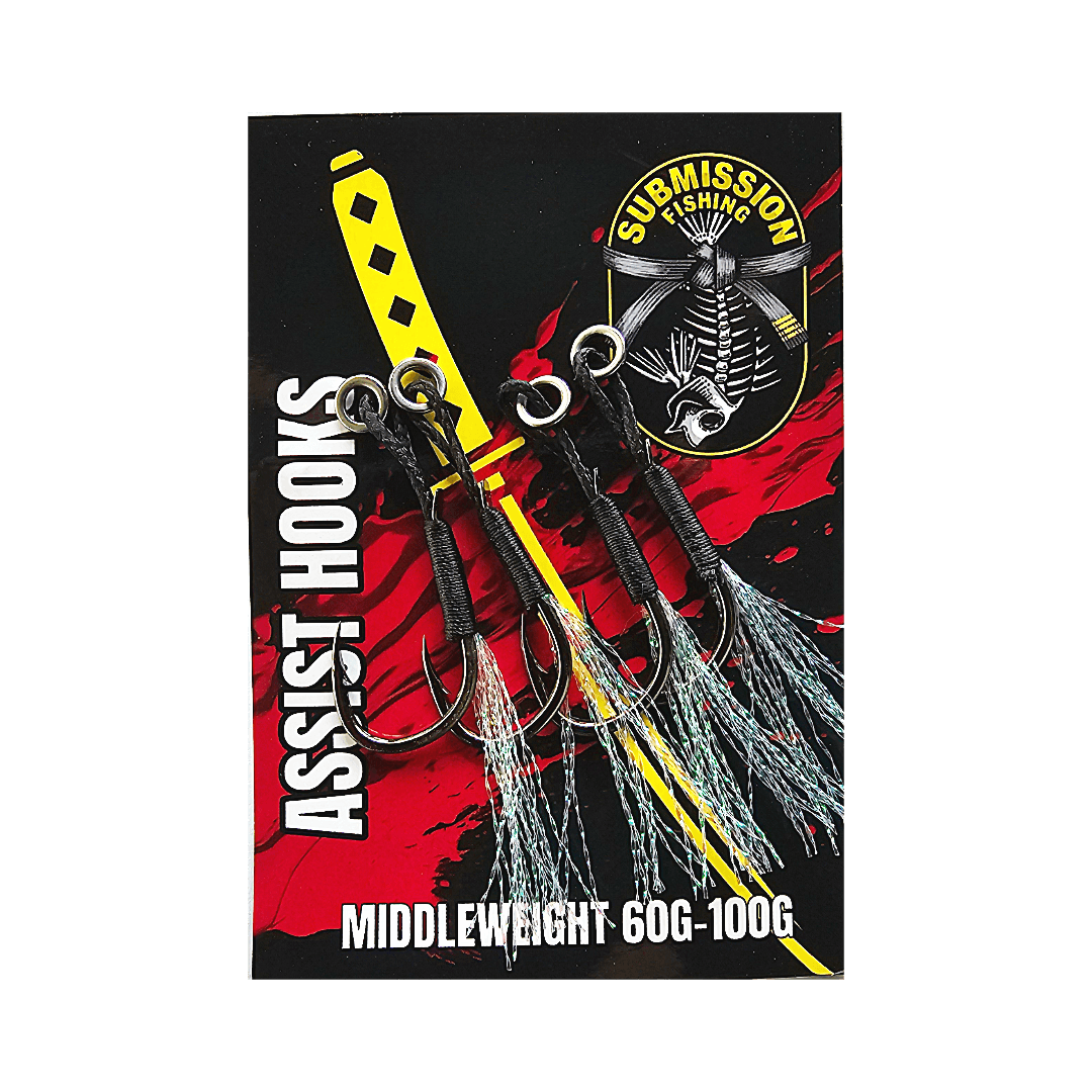 Submission Assist Hooks – Saltwater-Grade BKK Hooks for Slow Pitch Jigging - Submission Fishing Co.
