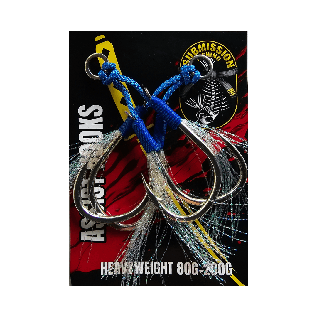 Submission Assist Hooks – Saltwater-Grade BKK Hooks for Slow Pitch Jigging - Submission Fishing Co.