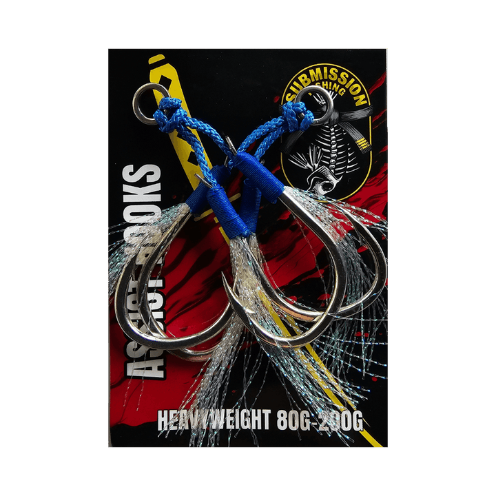 Submission Assist Hooks – Saltwater-Grade BKK Hooks for Slow Pitch Jigging - Submission Fishing Co.