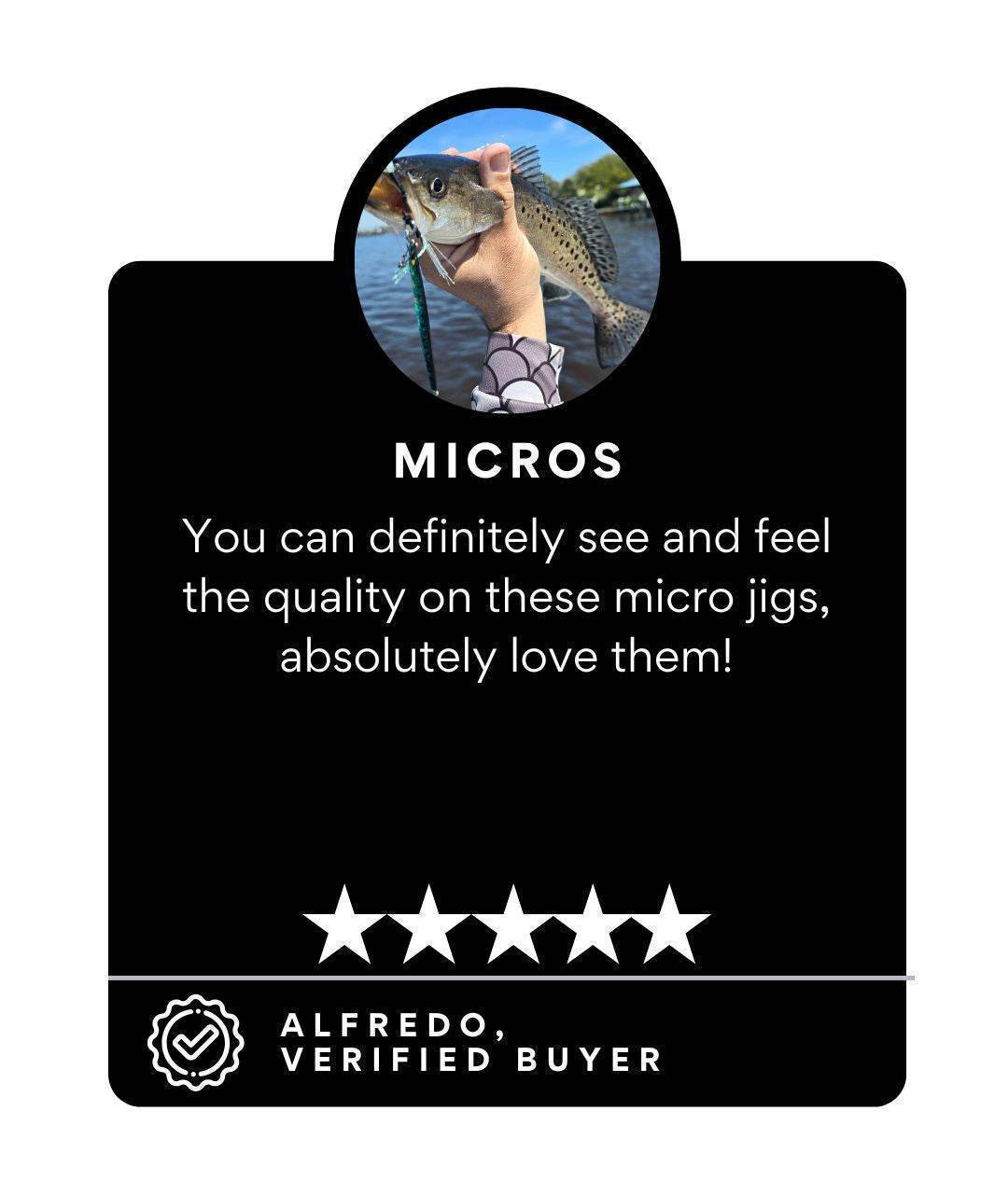 Submission Jigs - Micro Mercenary - Lightweight Division - Submission Fishing Co.