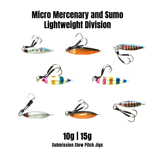 Submission Jigs - Micro Sumo - Lightweight Division - Submission Fishing Co.