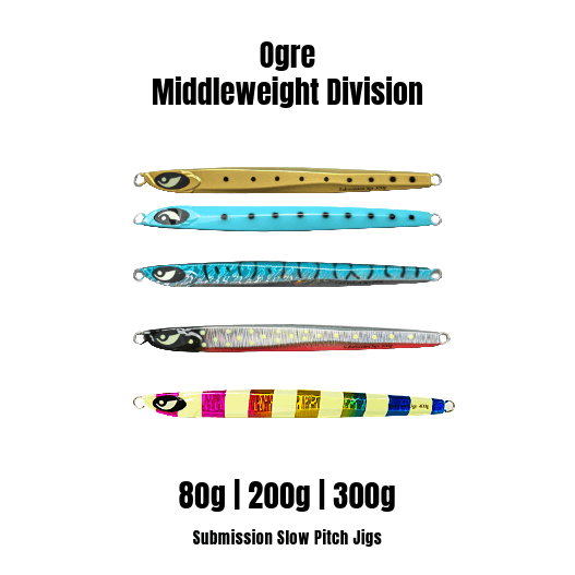 Submission Jigs - Ogre - Middleweight Division - Submission Fishing Co.