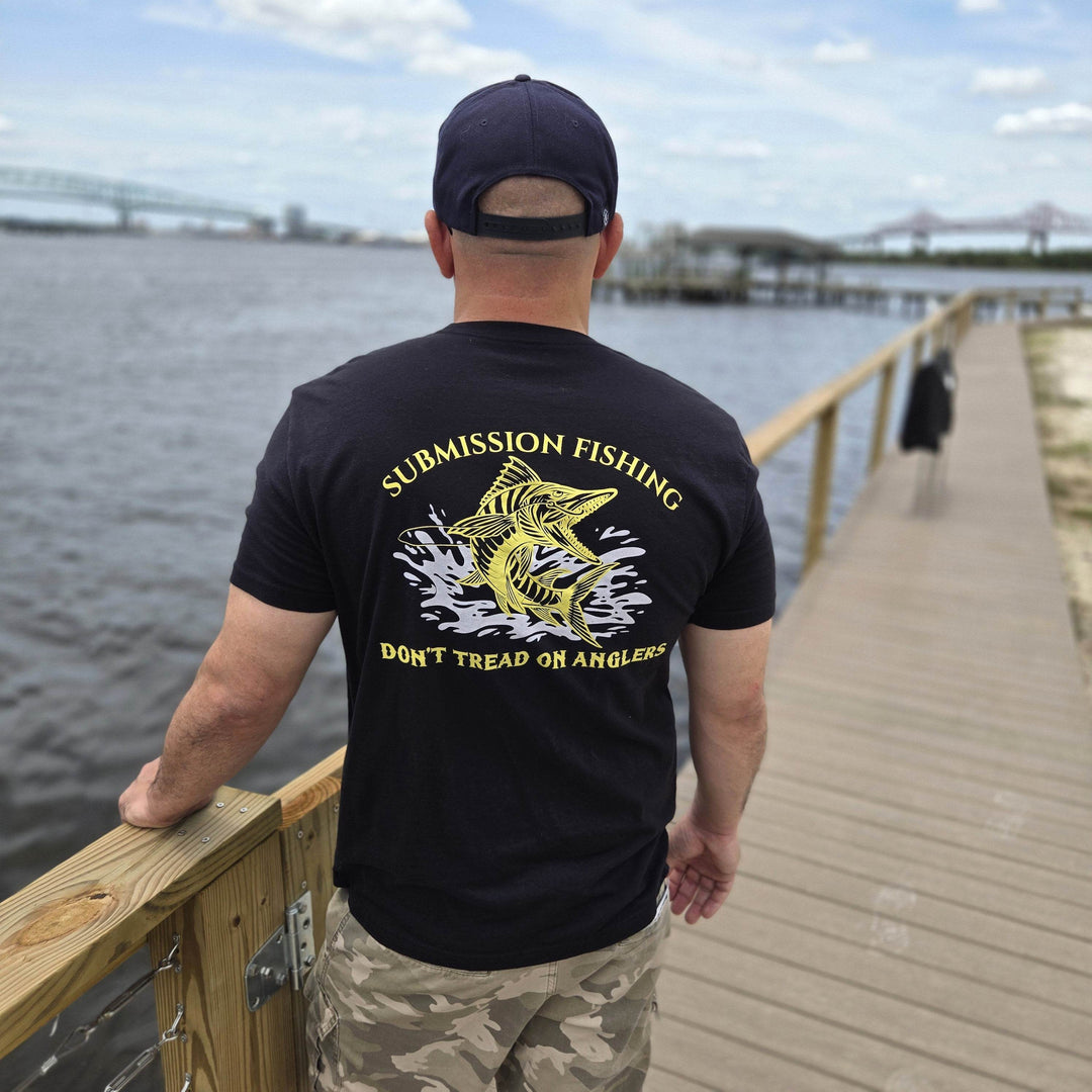 Don't Tread on Anglers T-Shirt - Submission Fishing Co.