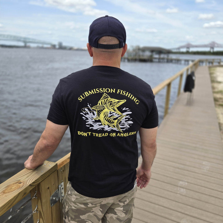 Don't Tread on Anglers T-Shirt - Submission Fishing Co.