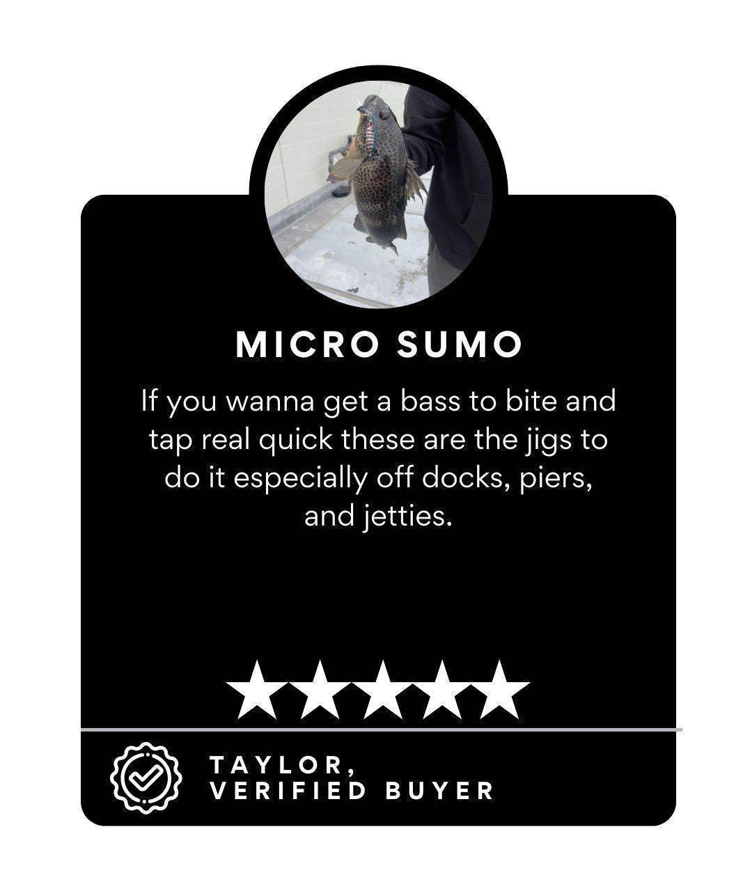 Submission Jigs - Micro Mercenary - Lightweight Division - Submission Fishing Co.