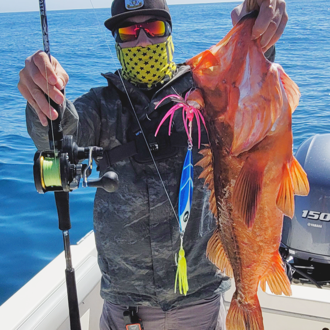 Slow Pitch Jigging San Nicolas Island: The Javelin Rockfish Playbook