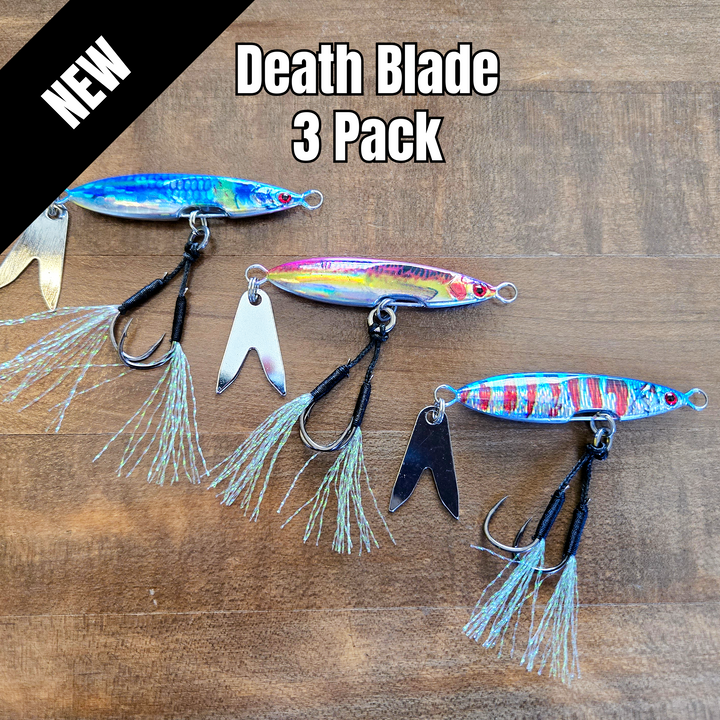Submission Jigs - Micro Death Blade 3 Pack - Slow Pitch Jigs