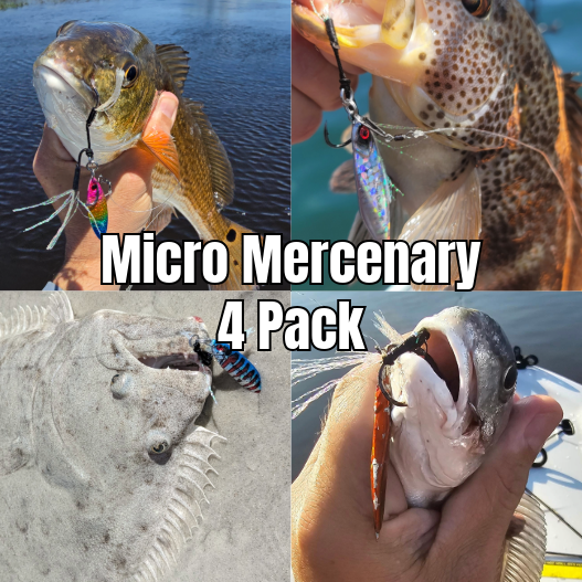 Submission Jigs - Micro Sumo and Mercenary - Lightweight Division - 4 Packs