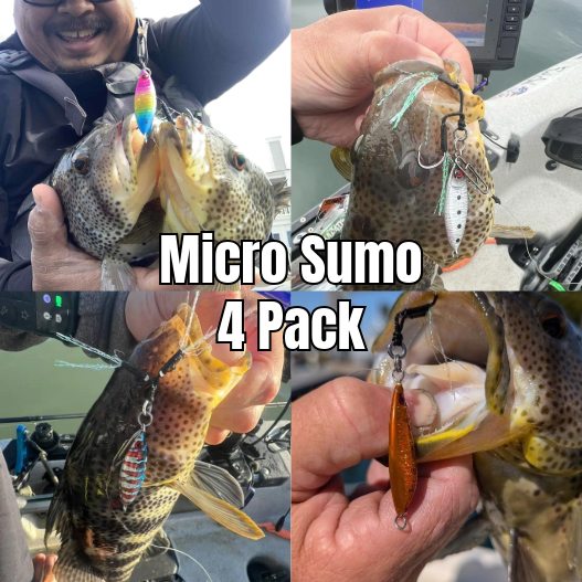 Submission Jigs - Micro Sumo and Mercenary - Lightweight Division - 4 Packs
