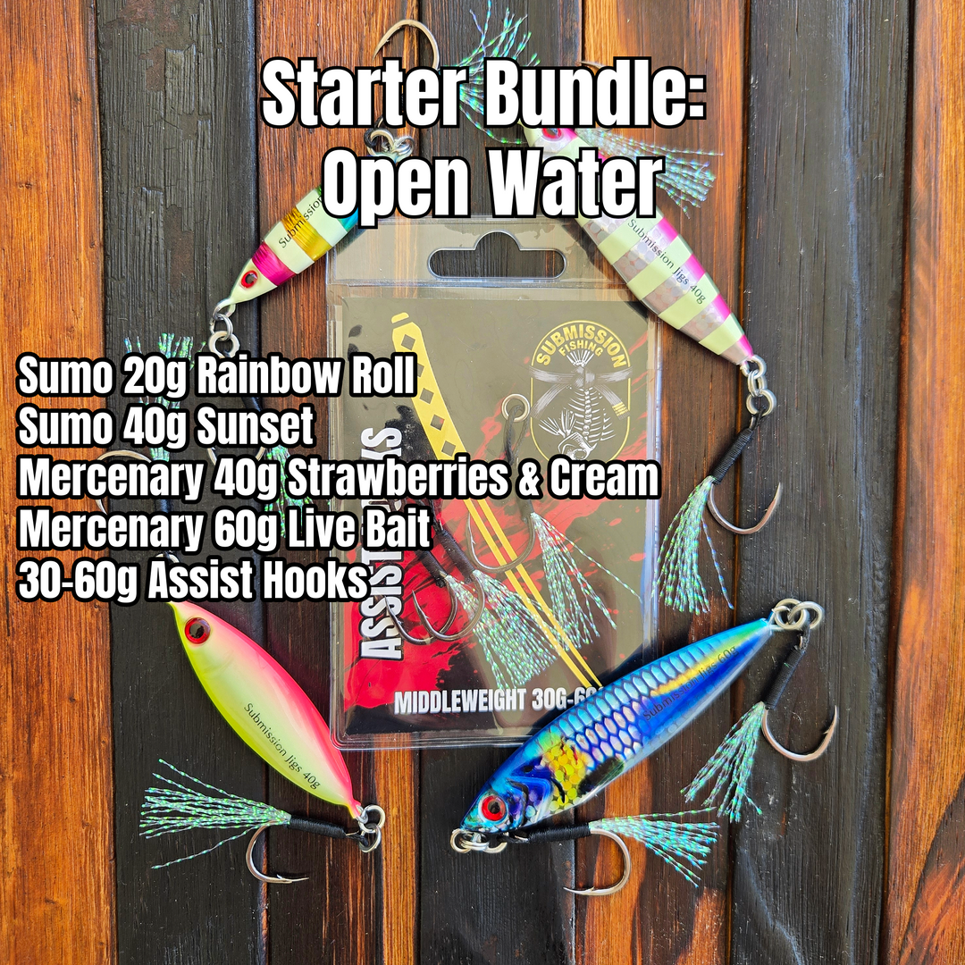 Gear Bundles for the Best Fishing - Slow Pitch Jigs and Hooks
