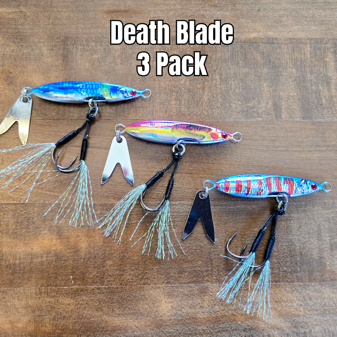 Submission Jigs - Micro Death Blade Bundles - Slow Pitch Jigs