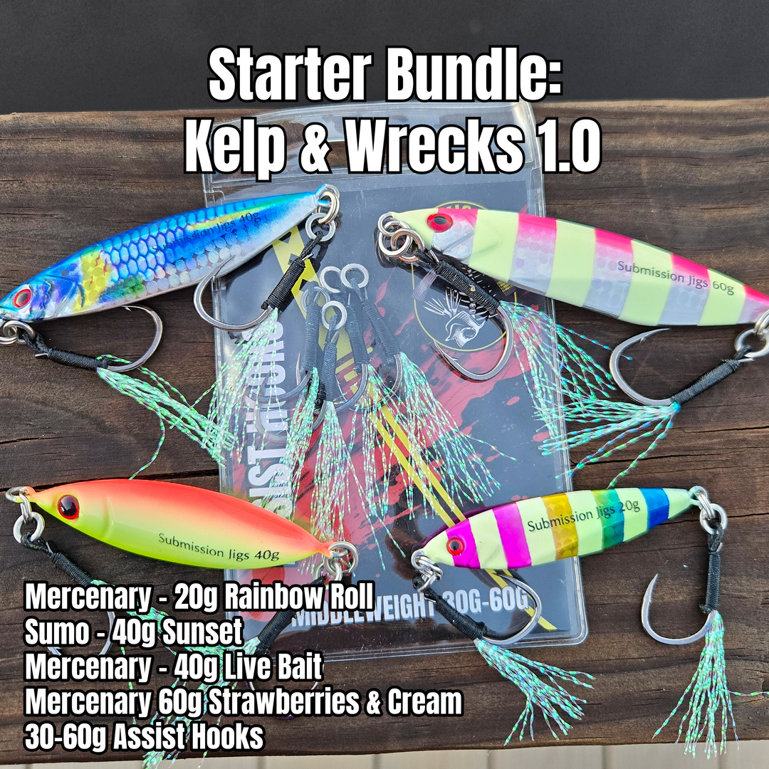 Starter Kits & Gift Sets for the Best Fishing - Slow Pitch Jigs and Hooks