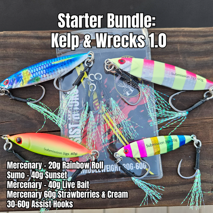 Starter Kits & Gift Sets for the Best Fishing - Slow Pitch Jigs and Hooks