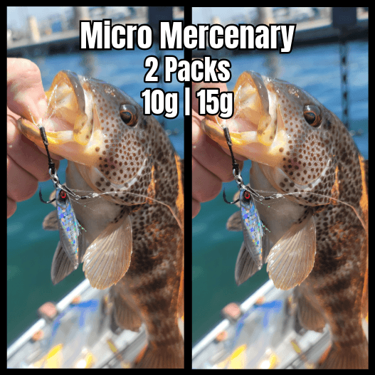 Submission Jigs - Micro Mercenary - Lightweight Division - 2 packs - Submission Fishing Co.