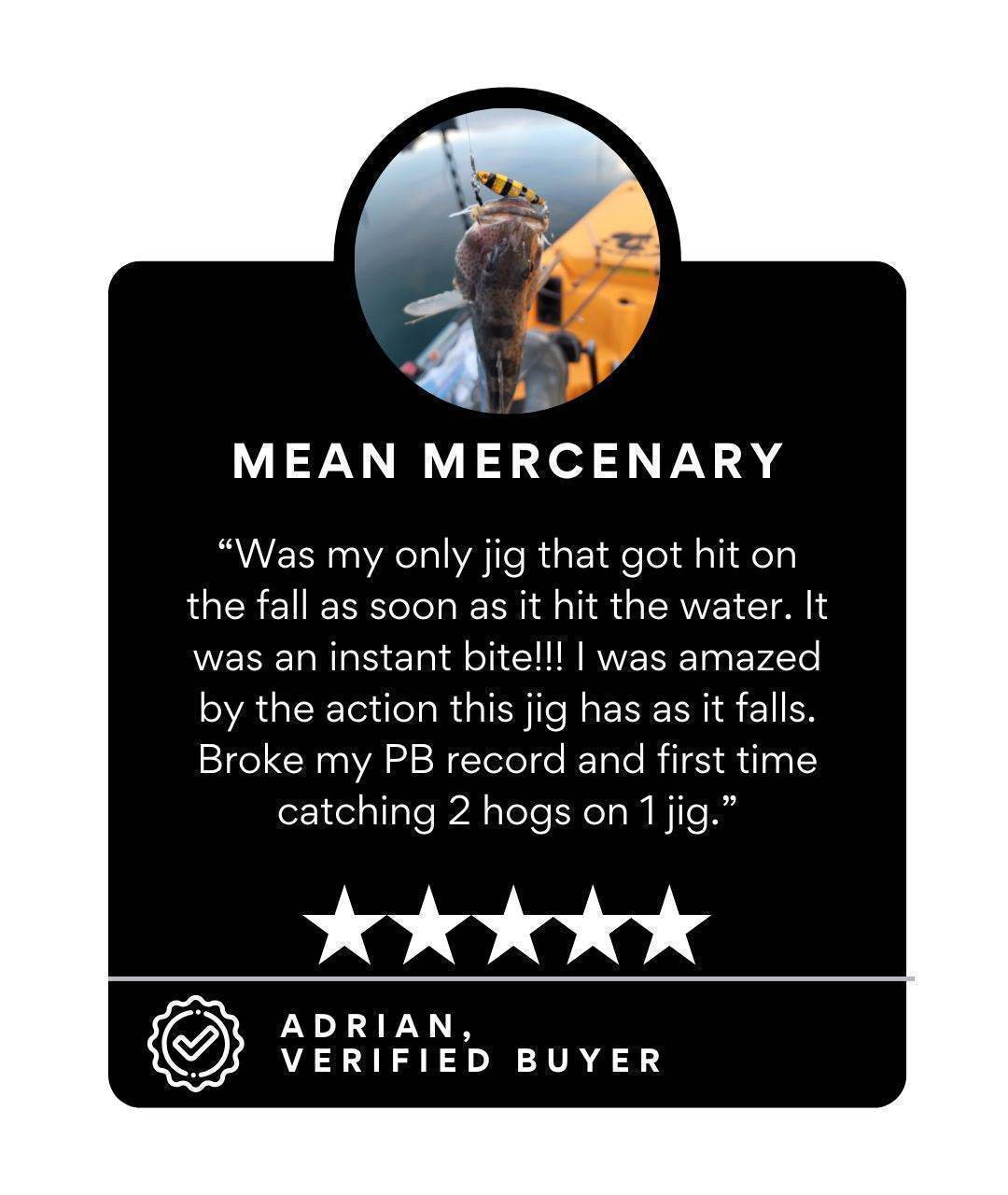 Submission Jigs - Micro Mercenary - Lightweight Division - Submission Fishing Co.