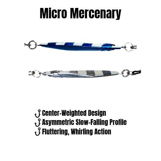 Submission Fishing Jigs Mercenary Saltwater Jigs 15g / Orange Pumpkin