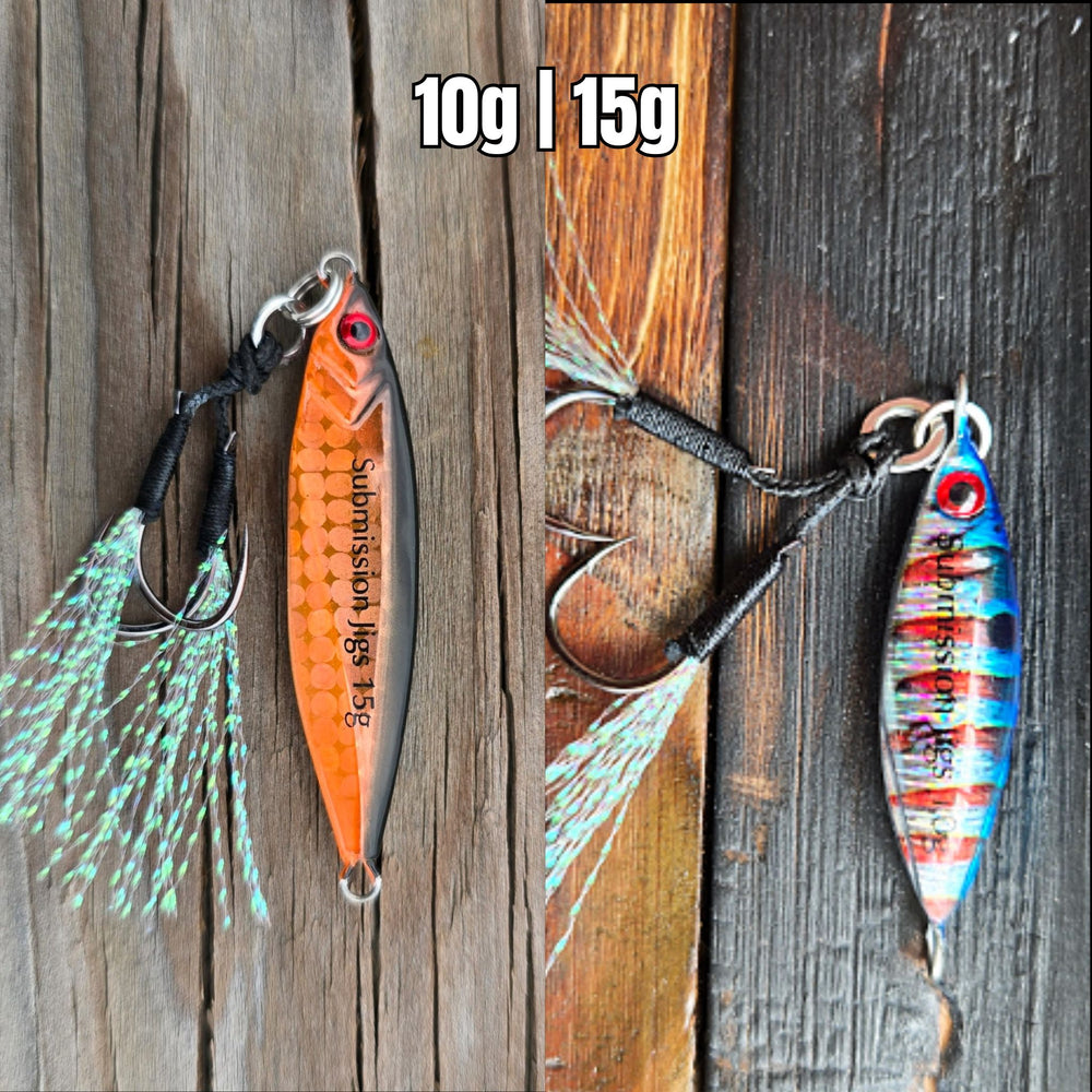 Sumo & Mercenary Micro Slow Pitch Jig – 10g & 15g