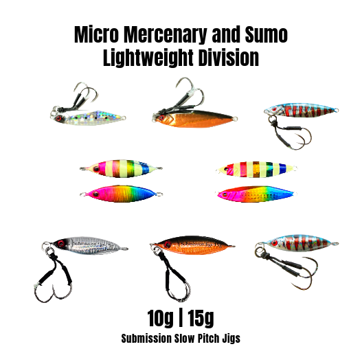 Submission Jigs - Micro Sumo and Mercenary - Lightweight Division