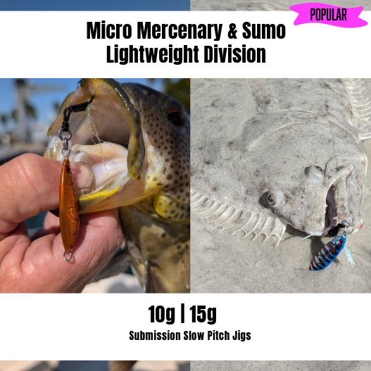 Submission Jigs - Micro Sumo and Mercenary - Lightweight Division