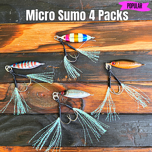 Submission Jigs - Micro Sumo and Mercenary - Lightweight Division - 4 Packs