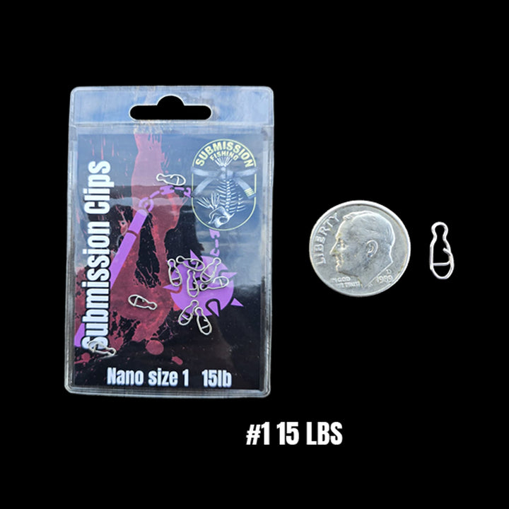 Submission Speedclips – Quick-Change Jig Clips – 15lb / 30lb / 60lb