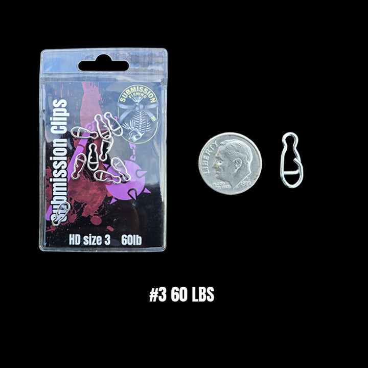 Submission Speedclips – Quick-Change Jig Clips – 15lb / 30lb / 60lb