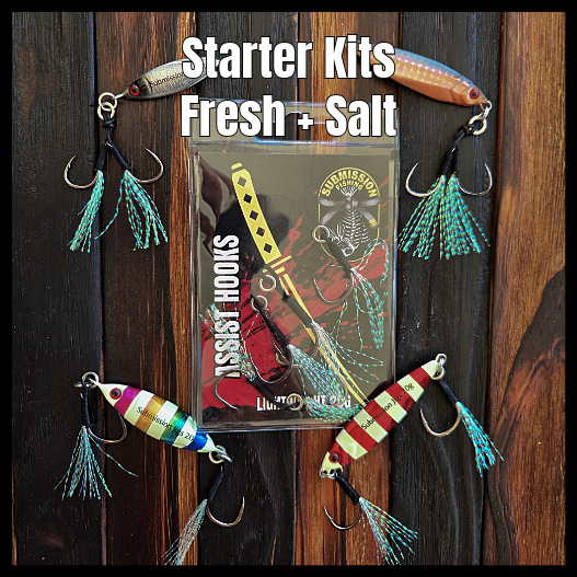 Starter Kits & Gift Sets for the Best Fishing - Slow Pitch Jigs and Hooks