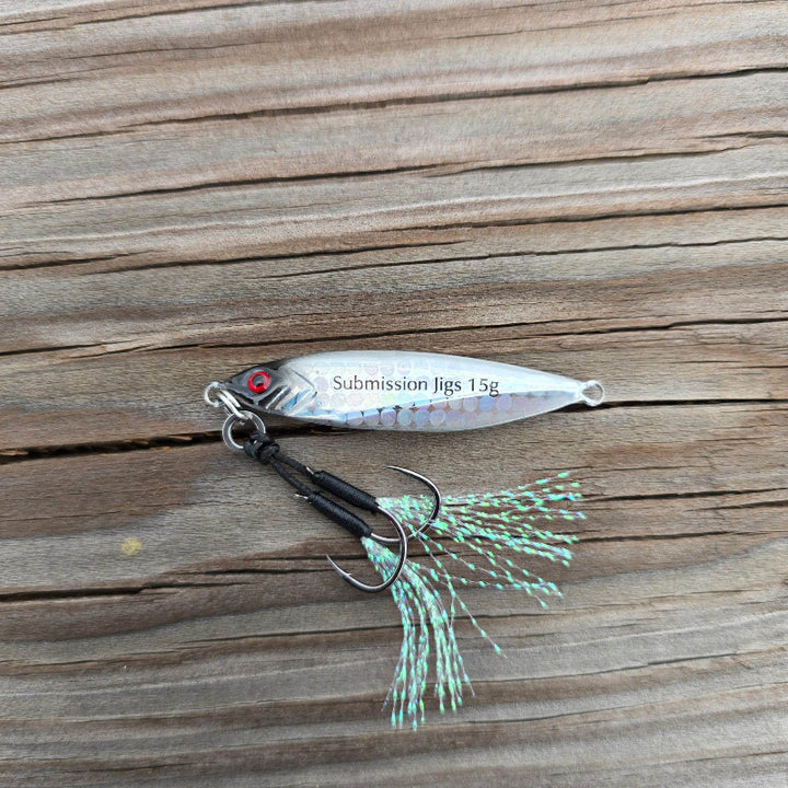 Stellar Shad Mercenary Slow Pitch Jig 15g – Submission Fishing Co.