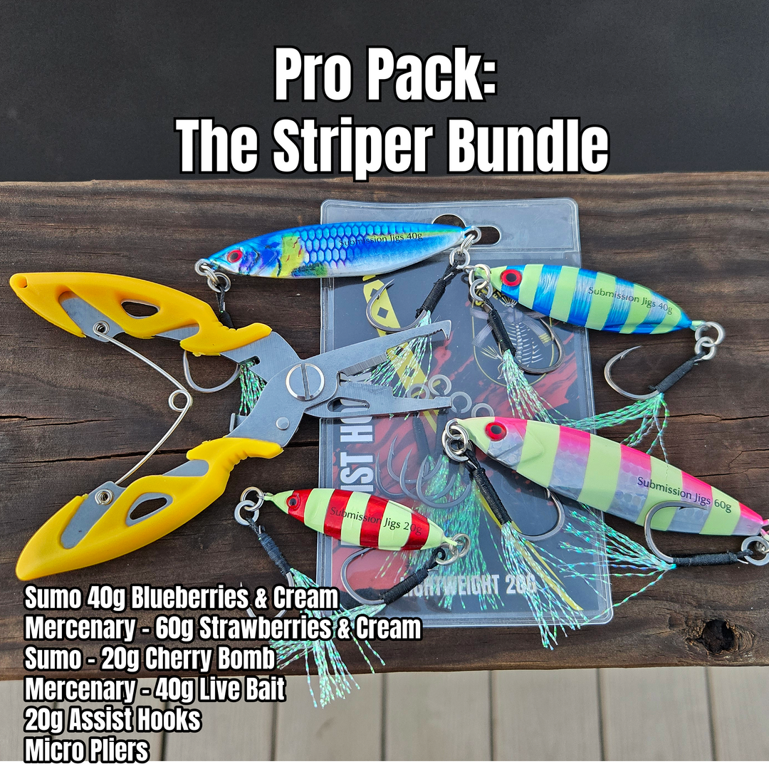 Pro Packs & Gift Sets for the Best Fishing - Slow Pitch Jigs and Hooks