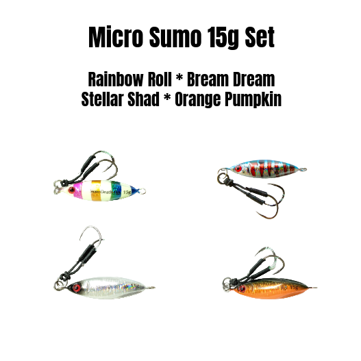 Submission Jigs - Micro Sumo and Mercenary - Lightweight Division - 4 Packs